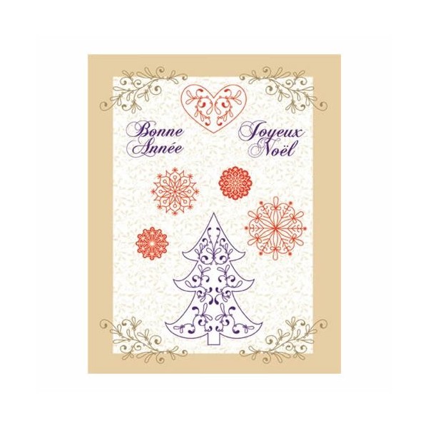 Clear stamps, Christmas stylish