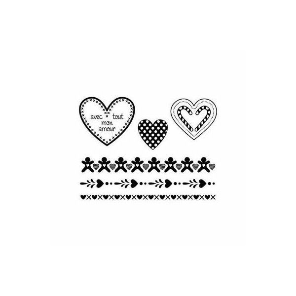 Clear stamps, Avec tout mon amour