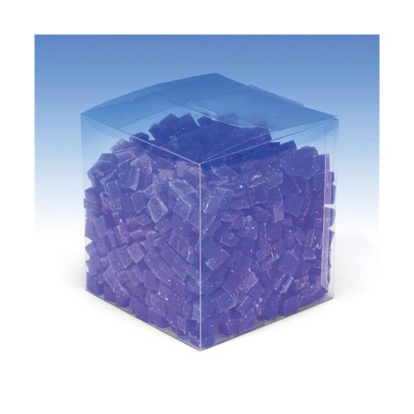 Cubos de cera, 500g. azul