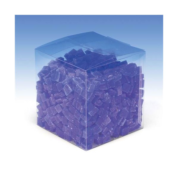 Wax cubes, 500g, blue