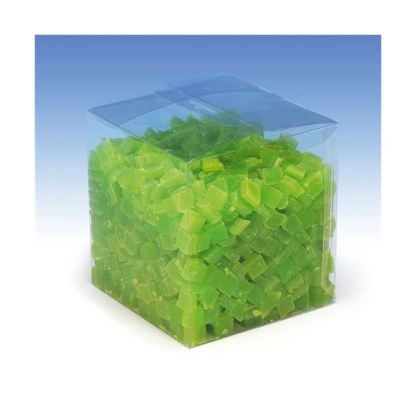Cubos de cera, 500g. verde
