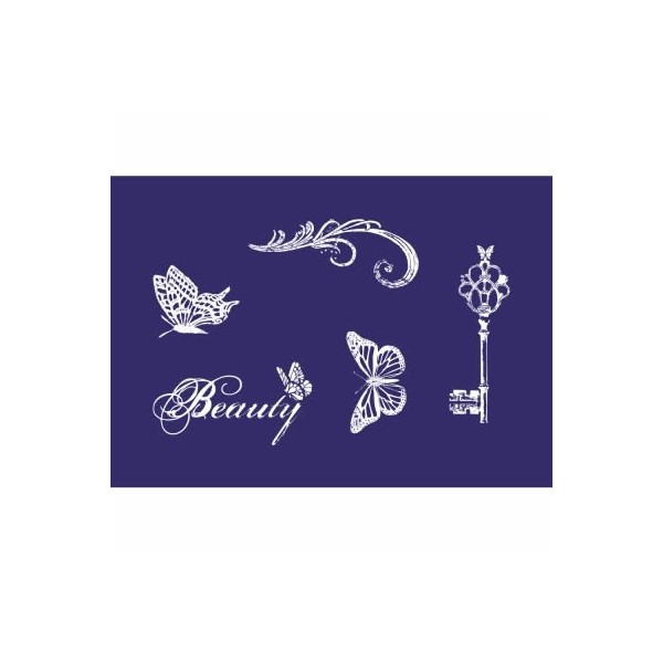 Stencil Vintage Beauty A5