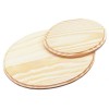 Planchette en bois ovale 22.5cm