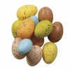 Huevos 3x2cm, surtido de colores, 12 pz