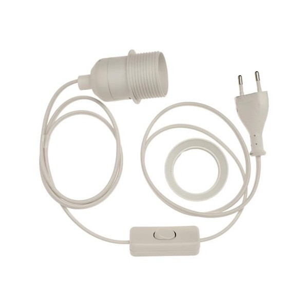 Cable de lampara con interruptor