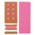 Textile set Lili Rose, polka dots pink