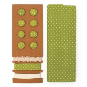 Kit Lili Rose, vert à pois