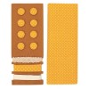 Textil-Set Lili Rose, gelb mit Tupfen