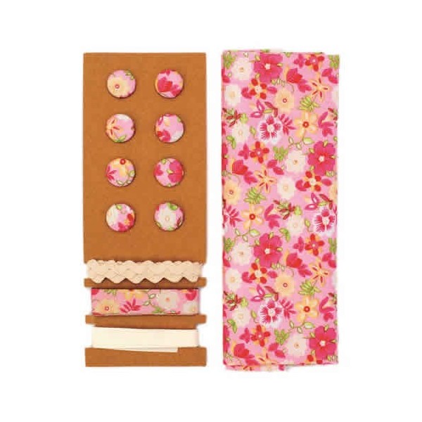 Kit Lili Rose, fleurs jaune / rose