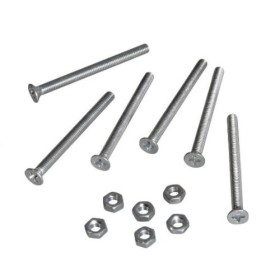 Juego de tornillos incl. tuercas, 12 pz