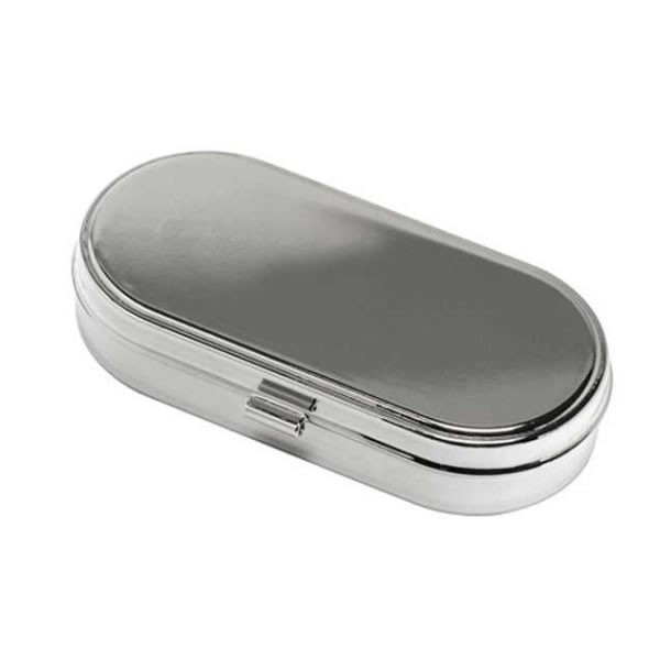 Pill box, metal, 6.5cm