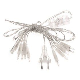 Guirlande lumineuse 10 ampoules, transparente