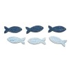 Wooden fishes, 3.5cm, 8 pcs