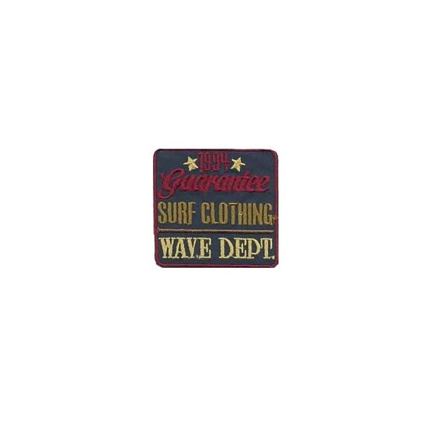 Iron-on motif Surf Clothing 6x6cm