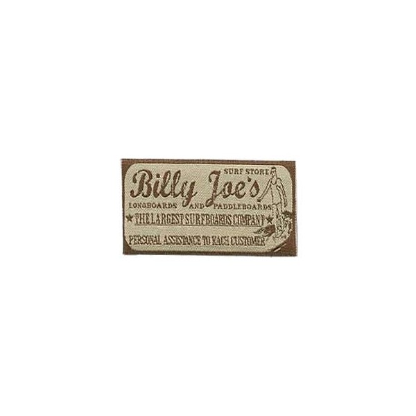 Iron-on motif Billy Joe's 88x50mm