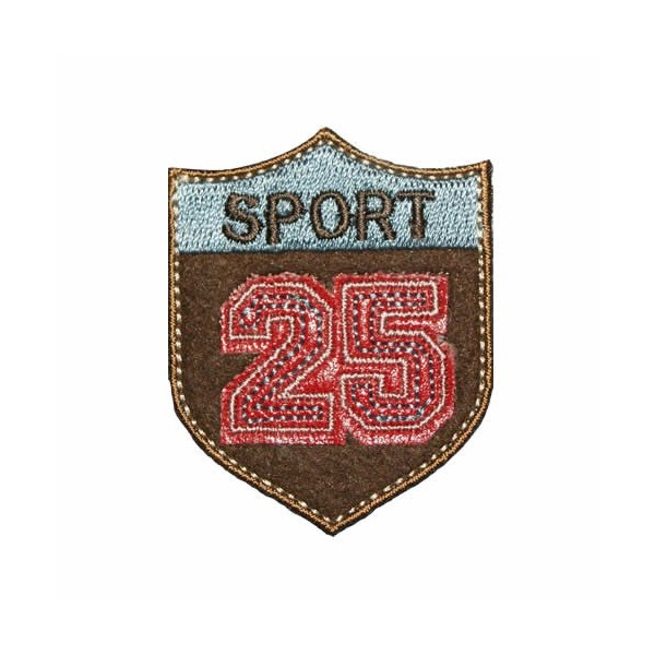 Motiv aufbügelbar, Sport 4.5x5.5cm