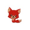 Iron-on motif Fox 4x4cm