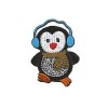 Iron-on motif Penguin 4x5.5cm