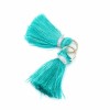 Tassel 20mm, turquese, 2 pcs