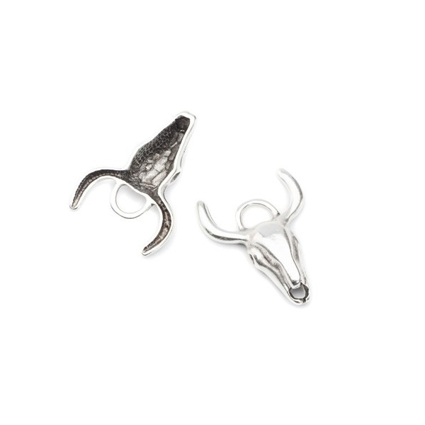 Hanging bullhead, 36x27mm, 1 pce