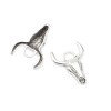 Hanging bullhead, 36x27mm, 1 pce