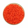 Rocailles 2.6mm, satt orange, 10g