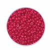 Rocailles 2.6mm, dunkelcorall satt, 17g