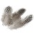 Grey Feathers with dots, 5cm, 20 pcs