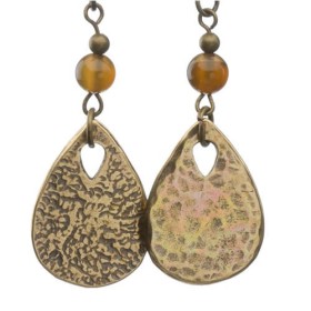 Hanging drop 26x19mm, 2 pcs