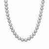 Round cultured freshwater pearl beads, grey, Ø5mm, +/- 70 pcs