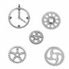 Engranajes Steampunk, 18-30mm, 10 pz