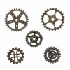 Engrenages steampunk, 17-25mm, 10 pcs