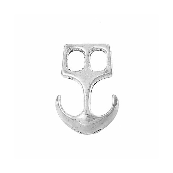 Hook anchor clasp 20x14mm, 4 pcs