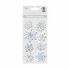 Ursus Kreativ - Copos de nieve azul/plata, 8 pz