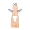 Angel de madera 17cm