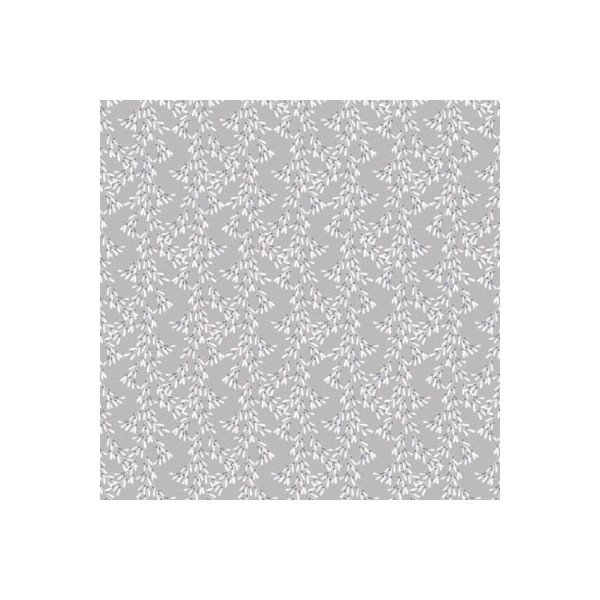 Plaque de feutrine imprimée, 1mm, 30x30cm, givre blanc