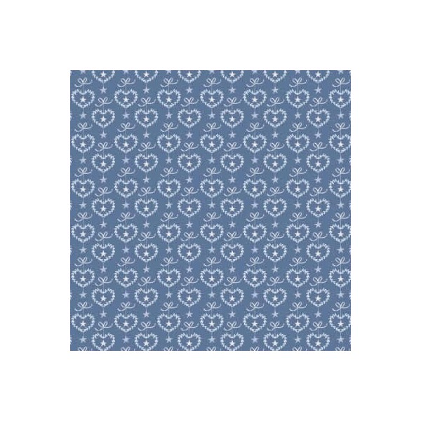 Design Filz 1mm, 30x30cm, Frost Herzen