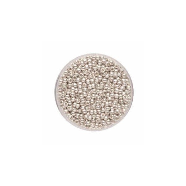 Rocailles, argent 2.6mm, 17g