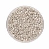 Rocailles 2.6mm, silber, 17g