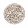 Rocailles 2.6mm, silver, 17g