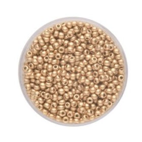 Rocailles 2.6mm, oro antiguo, 17g