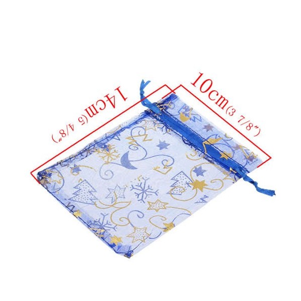 Gift-bag blue 10x14cm