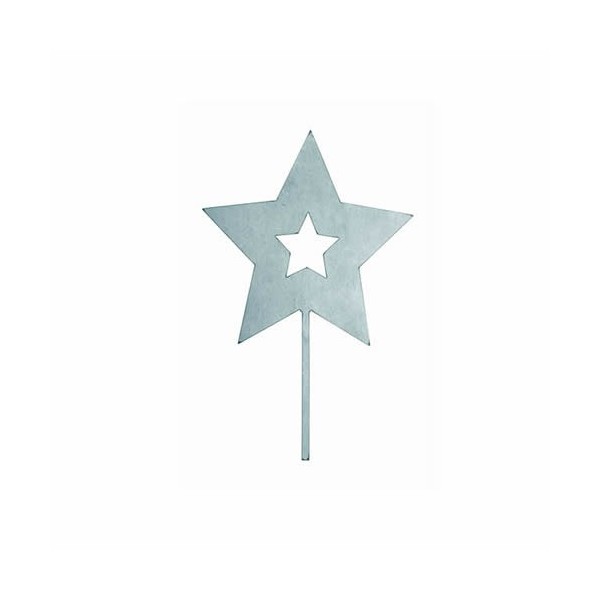 Metallic Star to stick 160mm