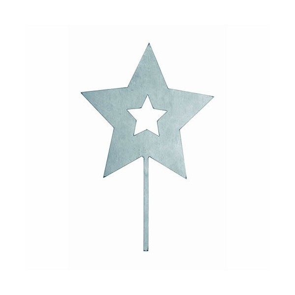 Estrela de metal, 240mm