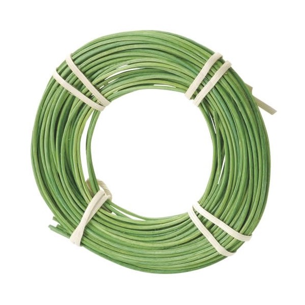 Rotin pour vannerie et décoration 1.7mm, vert
