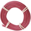 Mimbre para cesteria y decoraccion, 1.7mm, rojo