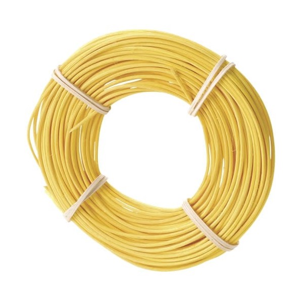 Mimbre para cesteria y decoraccion, 1.7mm, amarillo