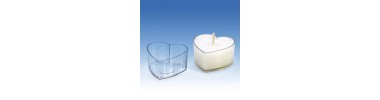 Tea-light candle molds