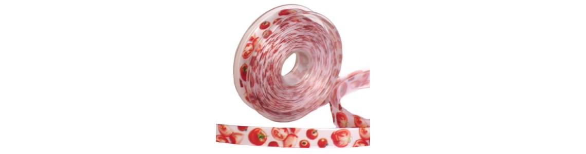 Fabric printed ribbons